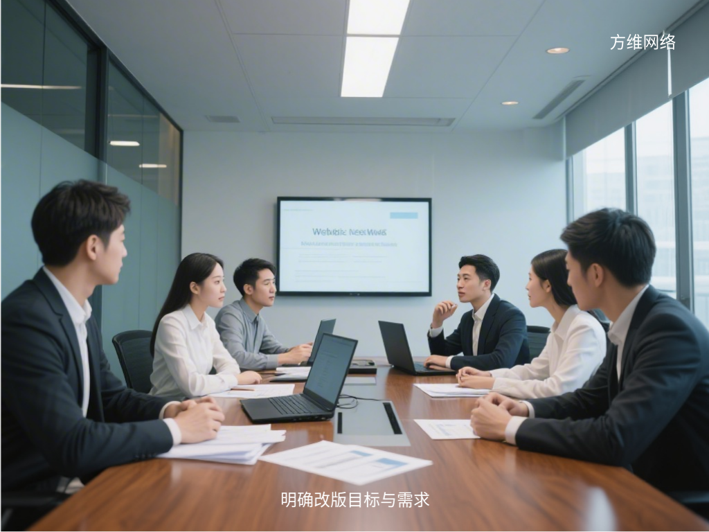 明確改版目標與需求