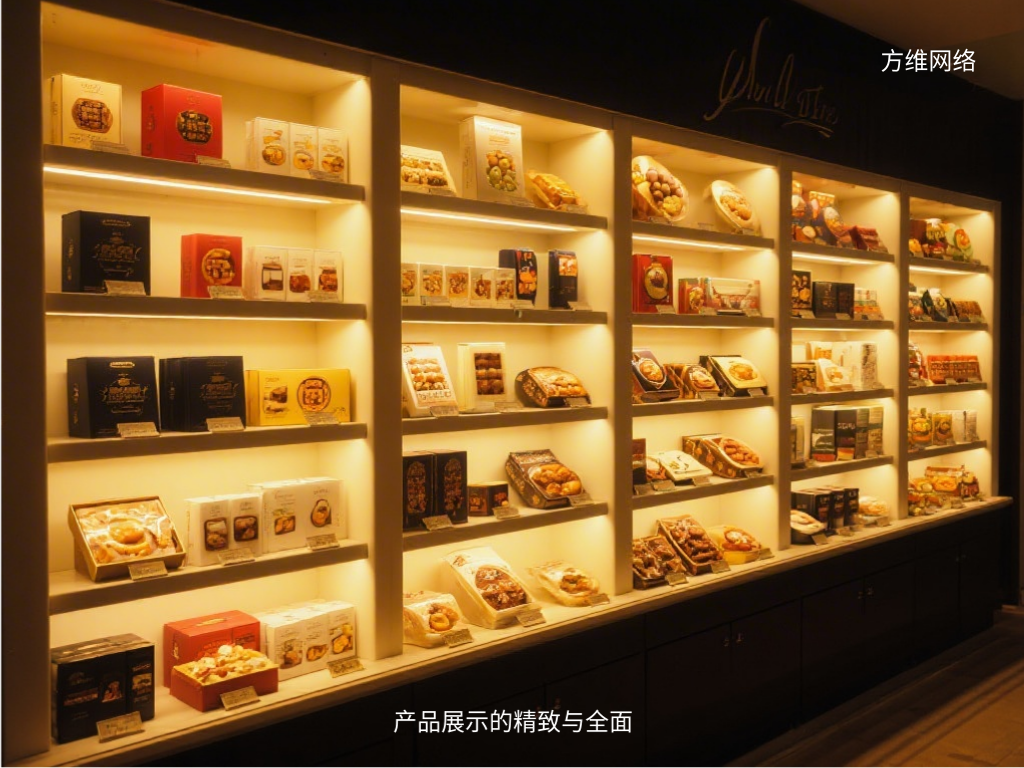 產品展示的精致與全面
