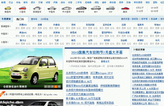 汽車(chē)平臺(tái)類(lèi)網(wǎng)站